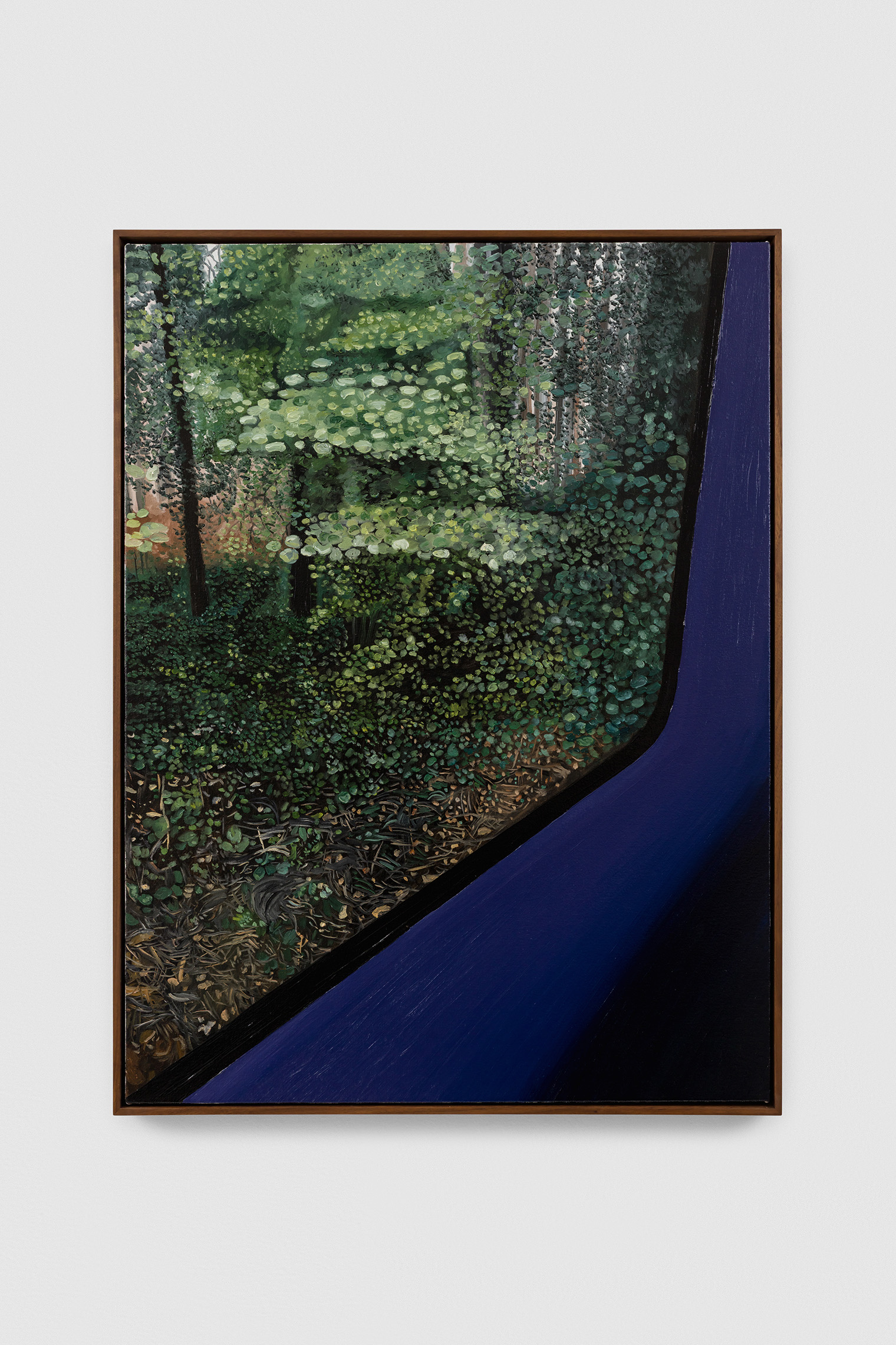 John Hodgkinson, <i>7/06</i>, 2025. Oil on canvas, 32 5/8 x 24 3/4 x 1 5/8 in (83 x 63 x 4 cm)